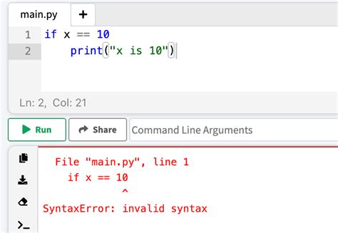 Example Syntax