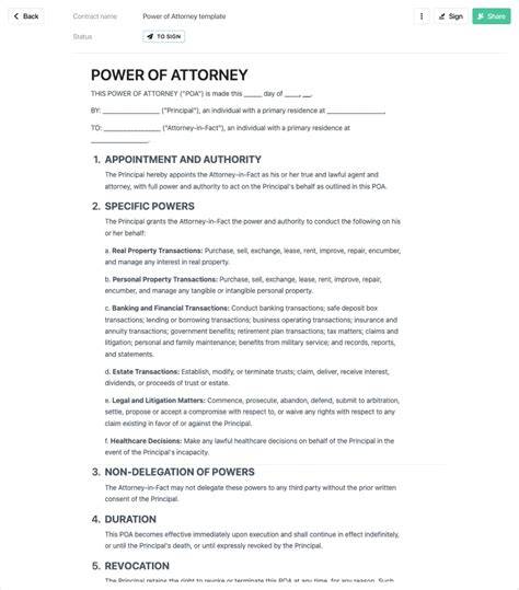 Examples of Power of Attorney Use