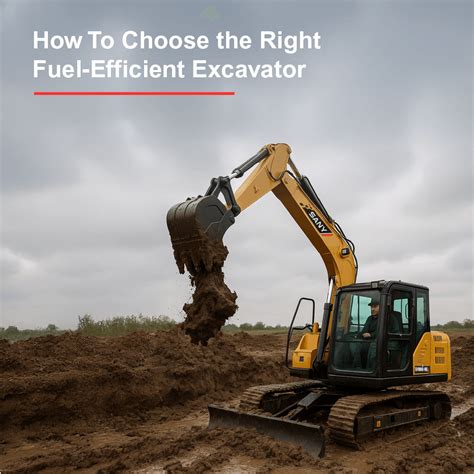 Excavators With the Best Fuel Efficiency