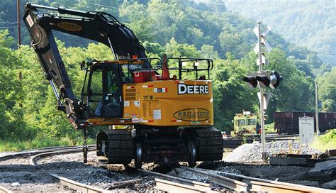 Excavators for Railway Maintenance