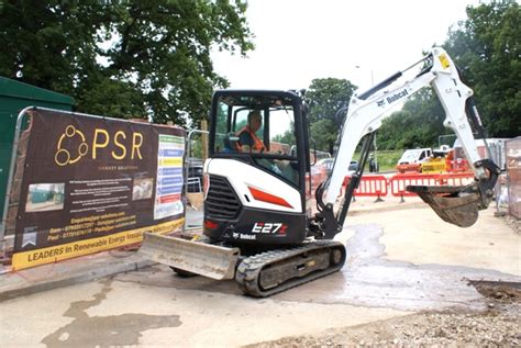 Excavators in Renewable Energy Projects