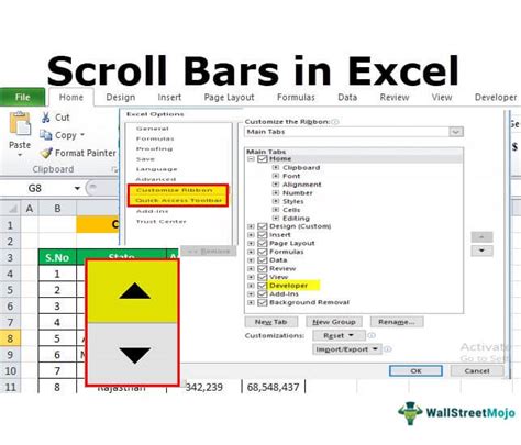 Excel Display Options