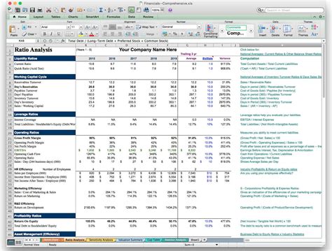 Excel Finance Template