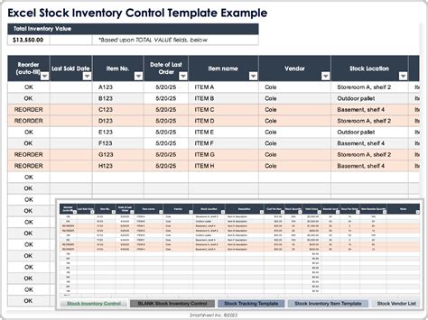 Excel Stock Template