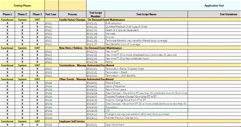 Excel Uat Template