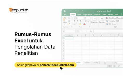 Excel untuk Penelitian