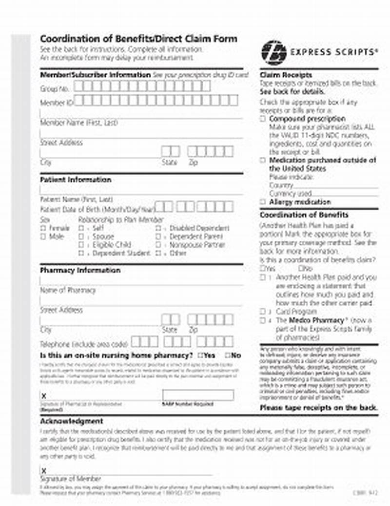 Express Scripts Plan Limit Override Form