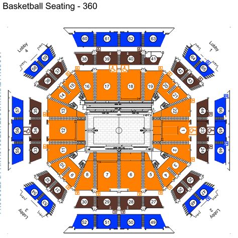 Extra Mile Arena Seating Chart