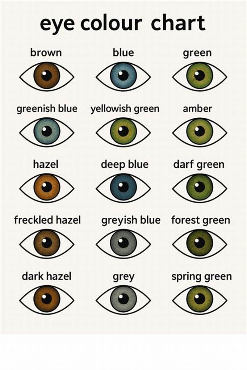 Eye Color Chart Numbers