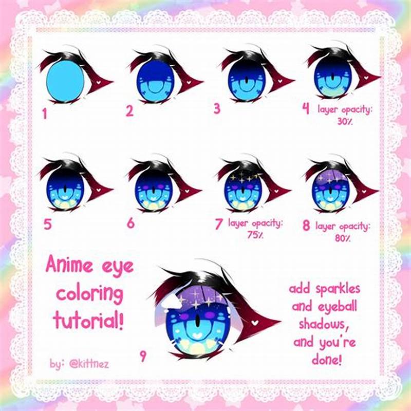 Eye Coloring Tutorial