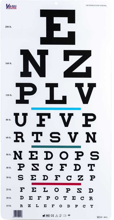 Eye Doctor Letter Chart