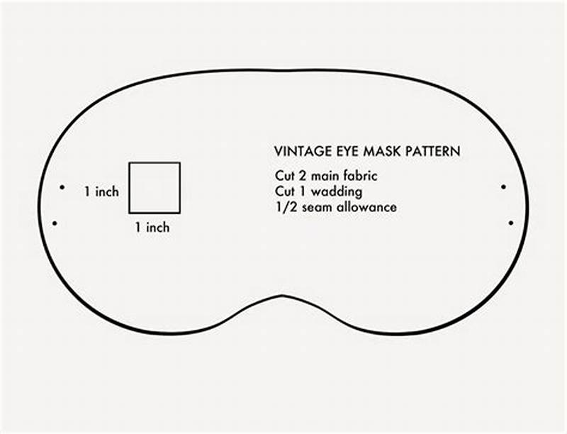 Eye Mask Sewing Pattern