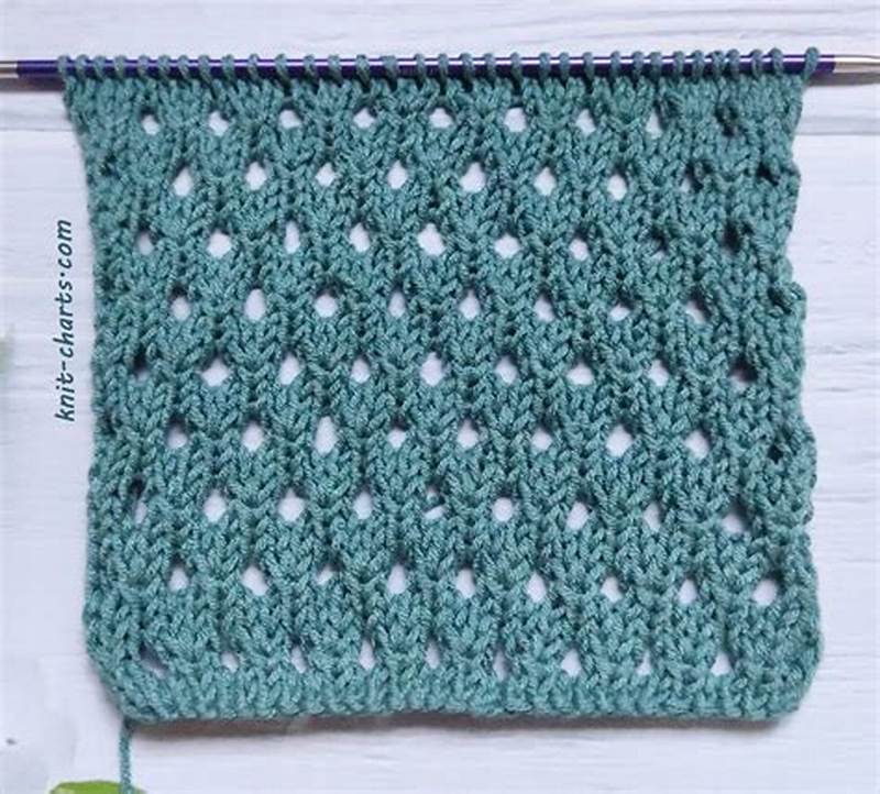 Eyelet Pattern In Knitting