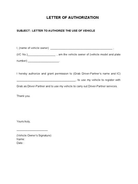 FAQ Grab Application Letter