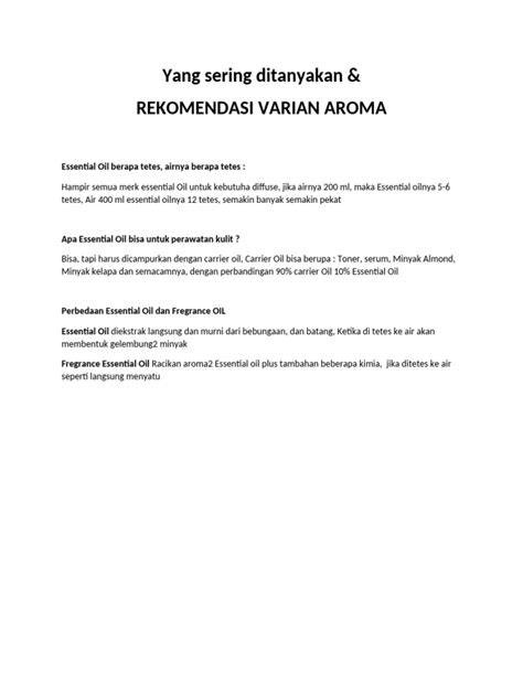 FAQ rekomendasi