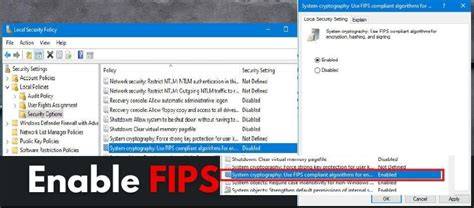 FIPS mode SMB error