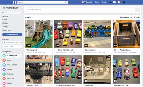 Facebook Marketplace Template