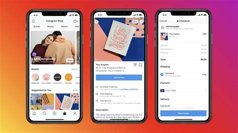 Facebook Shops interface