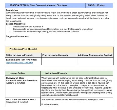 Facilitation Guide Template