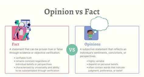 Faktual vs Opini