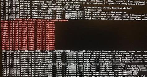 Failed To Find Catalog Entry: Invalid Argument