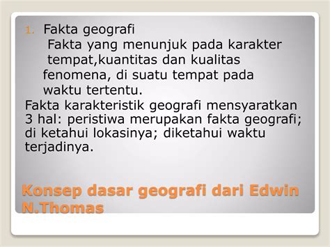 Fakta Geografi