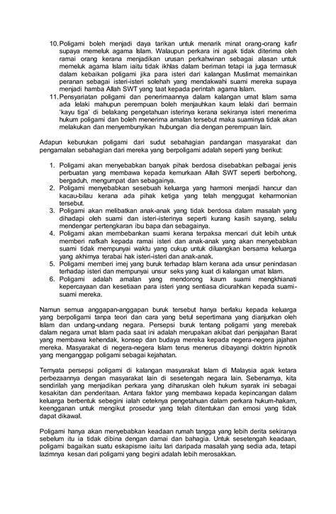Fakta Menarik Poligami