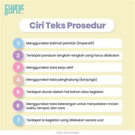 Fakta Teks Prosedur