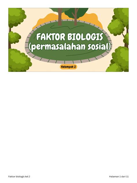 Faktor Biologis