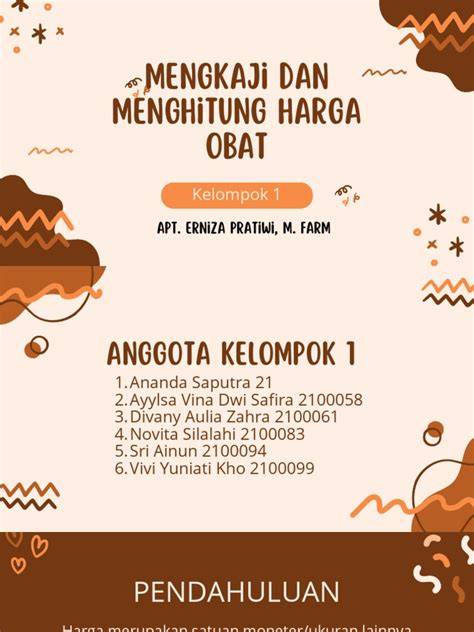 Faktor Harga Obat