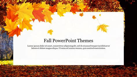 Fall Slide Templates