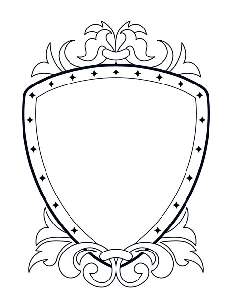 Family Crest Template Blank