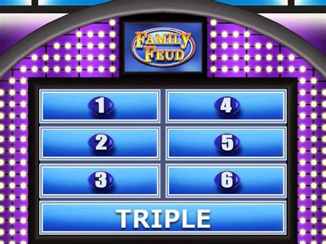 Family Feud Template