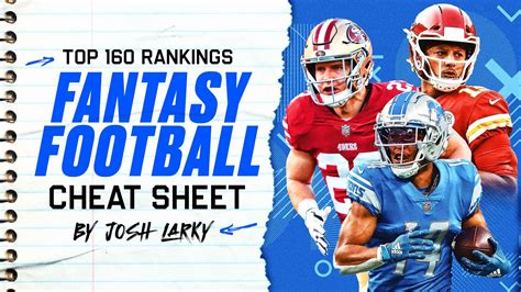 Fantasy Football Draft Sheet Printable