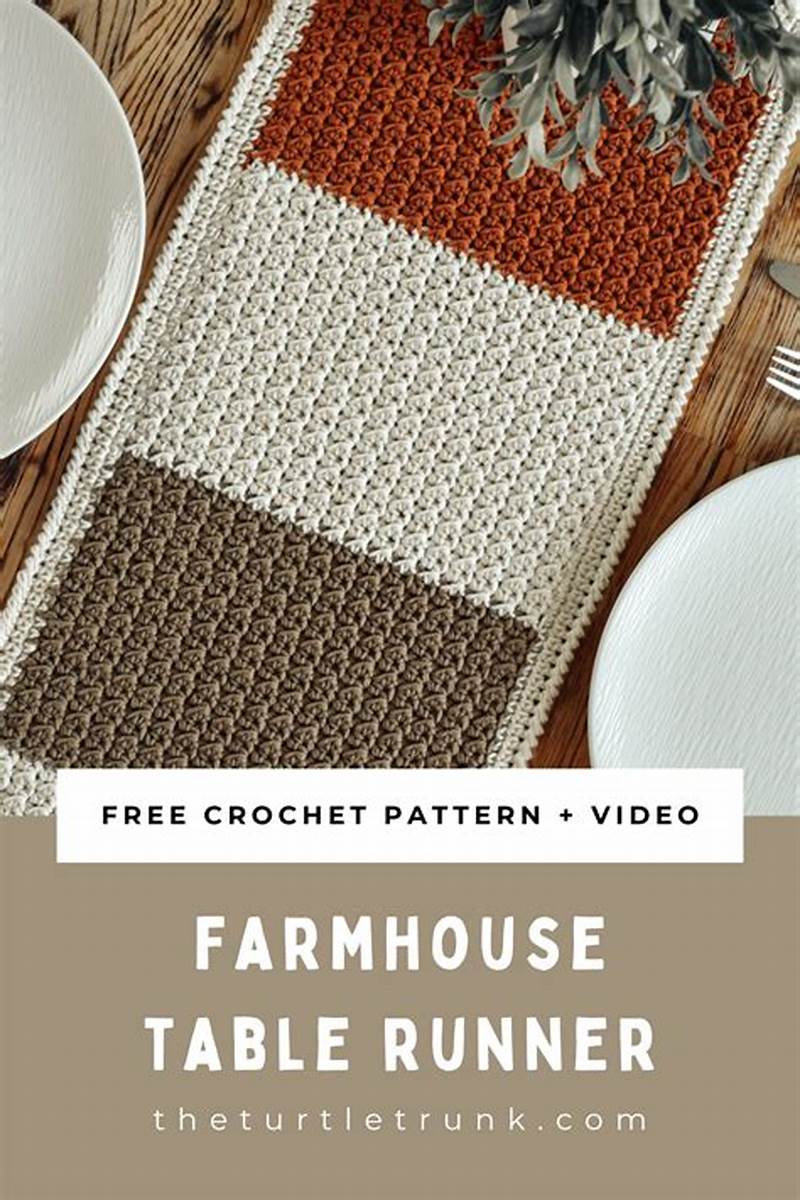 Farmhouse Table Pattern