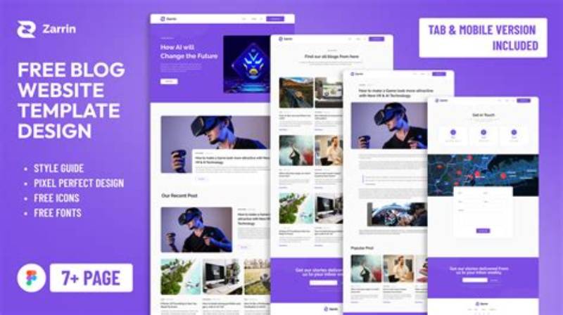 Fast Lightweight Blog Website Template