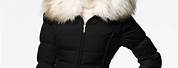Faux Fur Hooded Puffer Coat