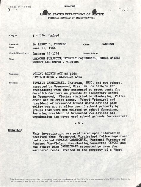 Fbi Case File Template