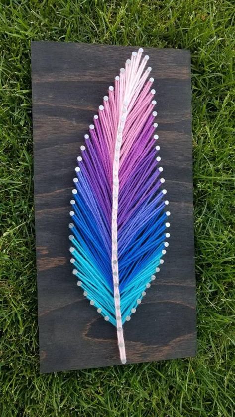 Feather String Art