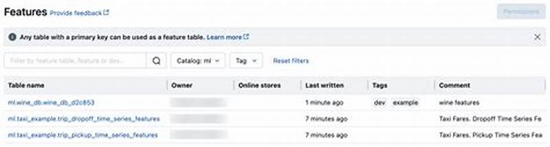 Feature Store Unity Catalog