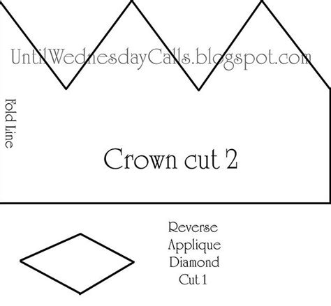 Felt Crown Template