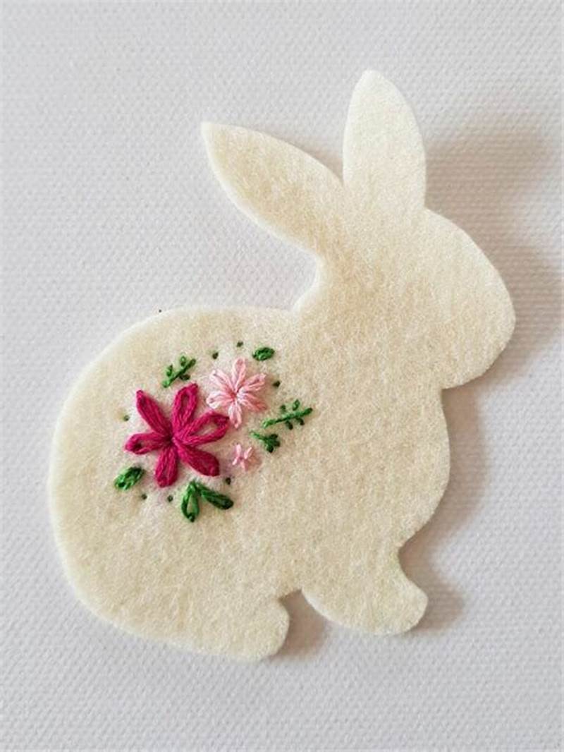 Felt Rabbit Pattern