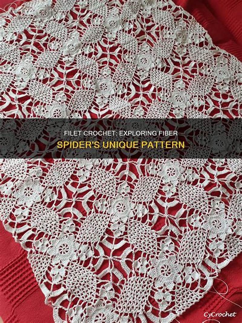 Fiber Spider Which Way Filet Written Pattern