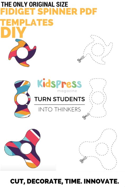 Fidget Spinner Template