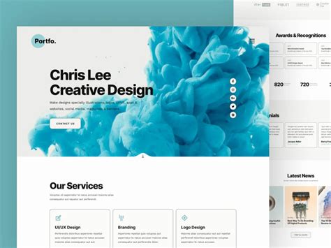 Figma Web Template