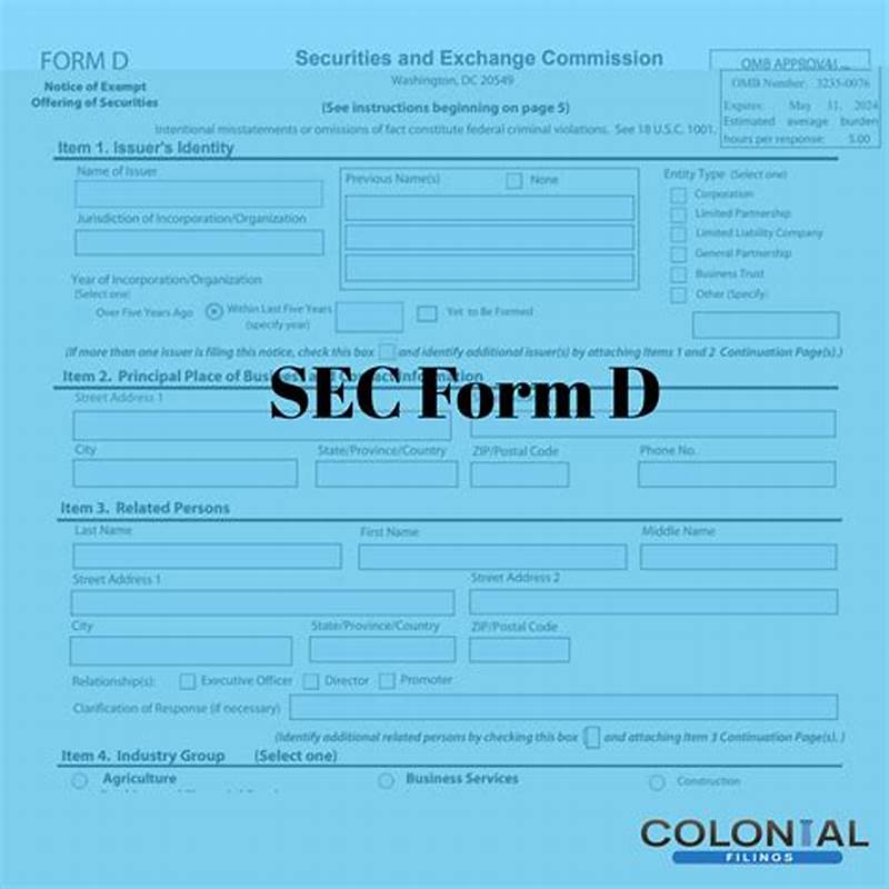 File Form D With Sec