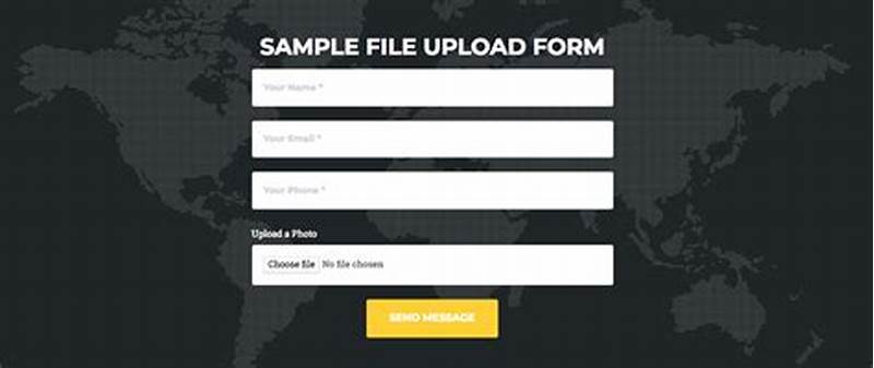 File Upload Form Html