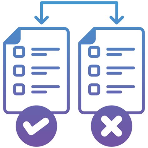 File size comparison icons