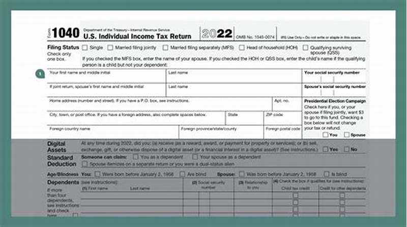 Filing Address For Form 1040