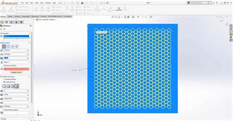 Fill Pattern In Solidworks